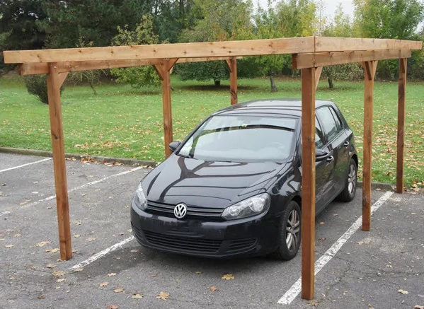 carport pas cher sans couverture